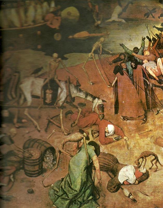 Pieter Bruegel detalj fran dodens triumf.omkr Norge oil painting art